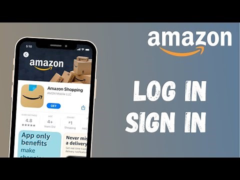 How to Sign into your Amazon Account | Login Amazon App