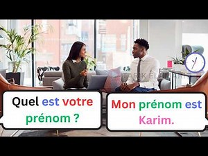 100 Dialogues Simples pour un Entretien d'Embauche en Français (Niveau A1)