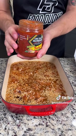 Easy Mexican Chicken and Rice Casserole Recipe