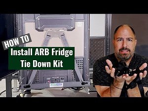 How to Install ARB Fridge Tie Down Kit