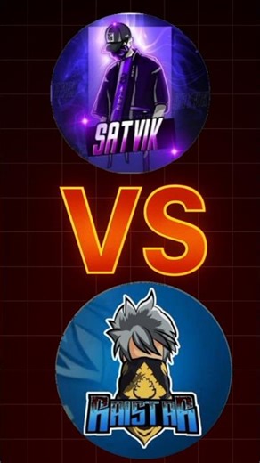 🔥 Satvik Vs Raistar ⚔️ Who is the Real King of Free Fire? 👑 #Raistar #Satvik #FreeFire #Shorts