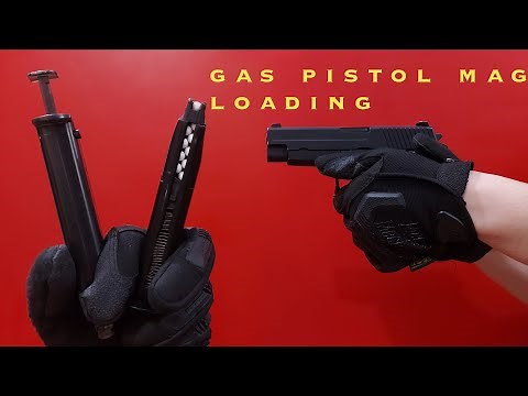 (Airsoft Tutorial) How To Load A Gas Blowback (GBB) Pistol