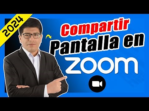 Cómo Compartir PANTALLA en Zoom Desde Laptop o Desde Computadora - 2024