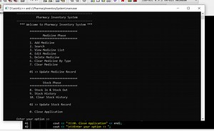 Pharmacy Inventory System In C   With Source Code - Source Code & Projects