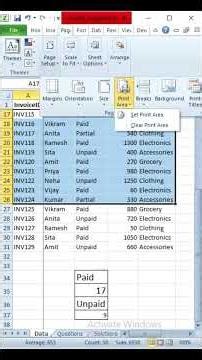 Excel Me Print Area Kaise Set Kare? | Fastest Print Trick in Excel | Excel Shortcut Tips #excel