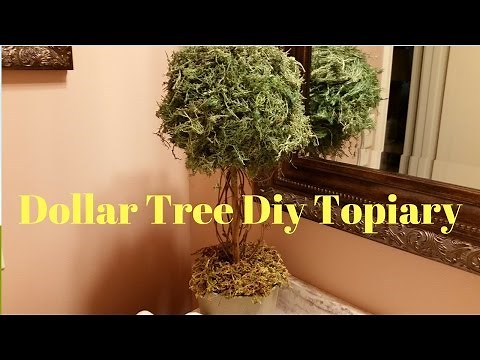 Dollar Tree Diy Topiary