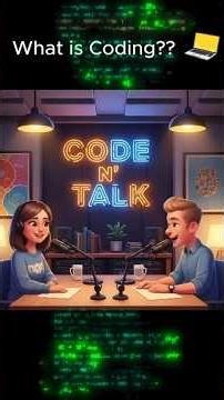What is Coding? | Learn Coding Basics #CodeNTalk #CodingForBeginners #LearnCoding #Shorts #coding
