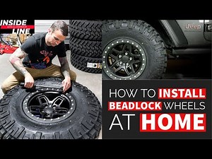 How to Mount a Tire on Beadlock Wheel at Home | Inside Line