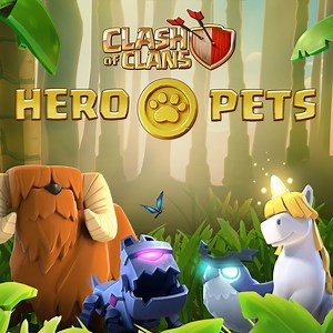333K views · 13K reactions | Introducing HERO PETS  Mighty Companions for the Mightiest Heroes! At Town Hall 14 you'll unlock the brand new Pet House, where you can manage your Pets, upgrade them, and assign one Pet to any of your Heroes! Each Pet has a special ability that will aid your Hero in battle. | Clash of Clans | Facebook