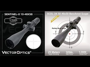 Vector Sentinel X 10 40X50 Windicator Flag Correction - Benchrest Shooting 25m #benchrest #windflag