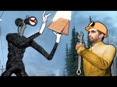 Cartoon SIREN HEAD Destroyed Our Base! - Garry's Mod Gameplay