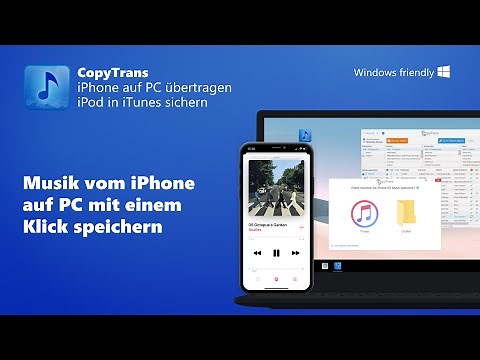 Musik vom iPhone, iPad oder iPod ohne iTunes zum PC übertragen
