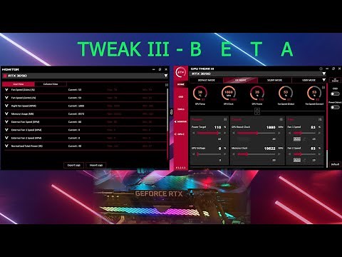 GPU Tweak III (BETA) Overclocking the STRIX 3090 OC