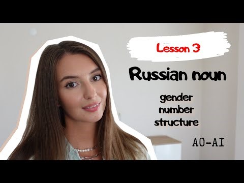 Lesson 3 | Russian Nouns Explained: Gender, Number & Animacy #russianforbeginners