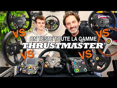 On a testé TOUS les volants Thrustmaster : Notre avis sur 10 modèles