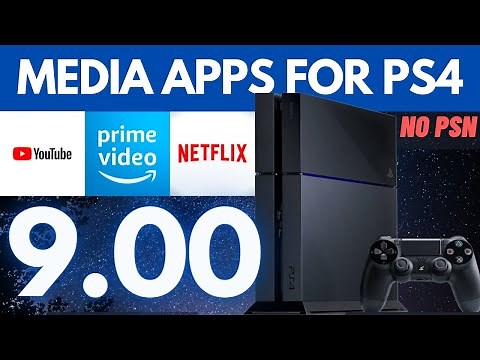 PS4 Media Apps | PS4 9.00 Jailbreak | How to Install PKG Files | Tutorial | No PSN