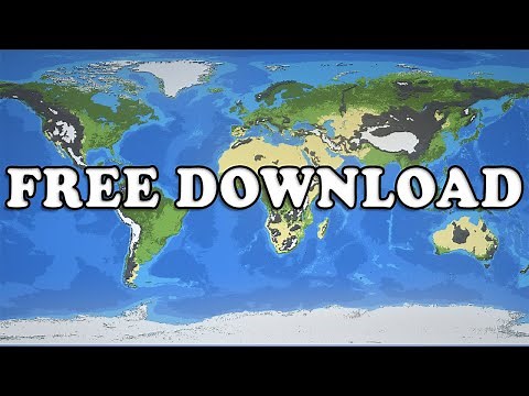"World Map" map available for download!! | World Box |