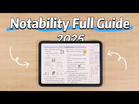 iPad Note-Taking with Notability 🔥 Complete Guide 2025 + Secret Tricks You Didn’t Know