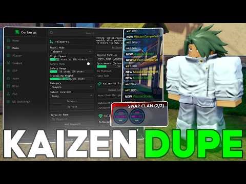 The BEST Kaizen Script *NO KEY* Dupe Spins, Infinite XP + MORE!