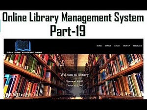 Library management system part-19 | Admin side with HTML,CSS,PHP,MY SQL