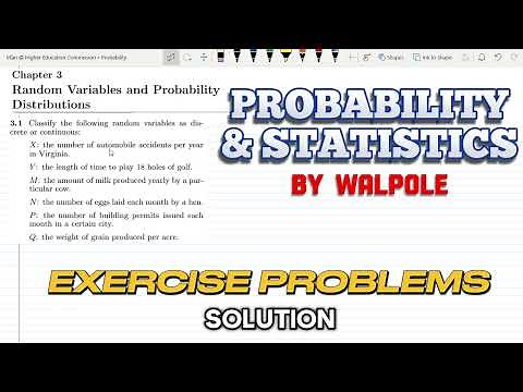 Probability & Statistics for Engineers & Scientists by Walpole | Solution Chap 3