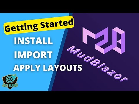 MudBlazor Basics: Getting Started (Install, Import, Apply Layouts)