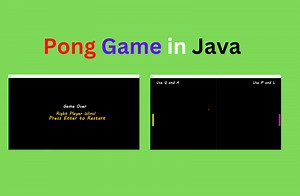 Pong Game In Java - CopyAssignment