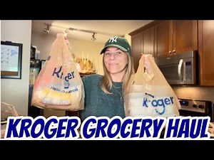 KROGER GROCERY HAUL