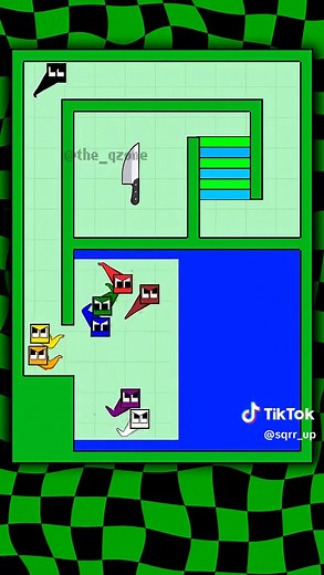 Square Race: satisfying geometric game highlights