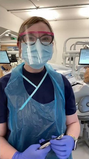 How do dentists extract a molar tooth?