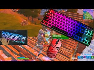 SteelSeries Apex Pro TKL ASMR Fortnite 🤩 Keyboard Sounds Smooth 1440p⭐